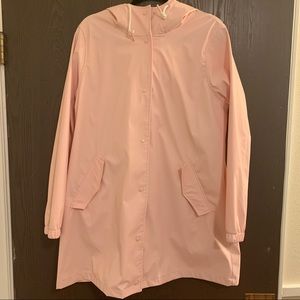 Poshmark Light Pink Rain Coat